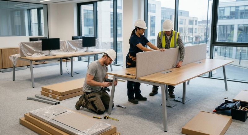 Office Desk Assembly in Littleton, CO
