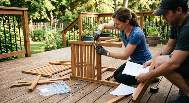 Patio Set Assembly in Olathe, KS