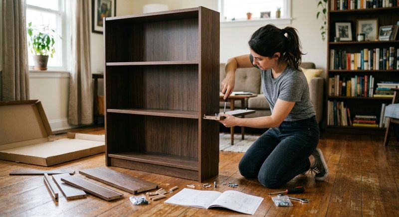 Shoe Rack Assembly in Alpharetta, GA