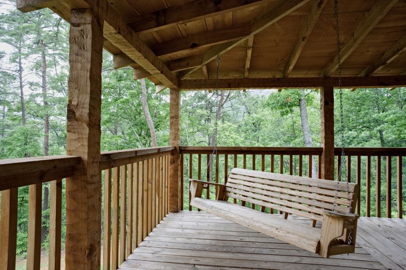 Springtime Porch Setup