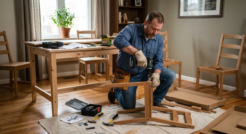Conference Table Assembly in Littleton, CO