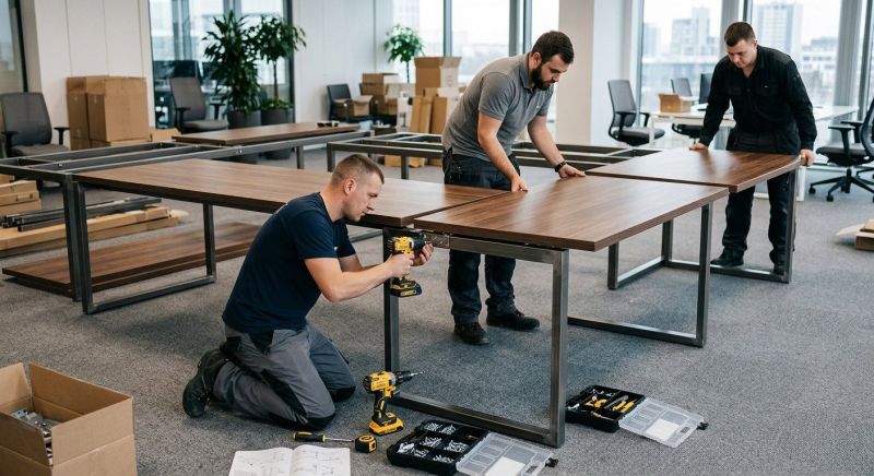 Conference Table Assembly in Overland Park, KS