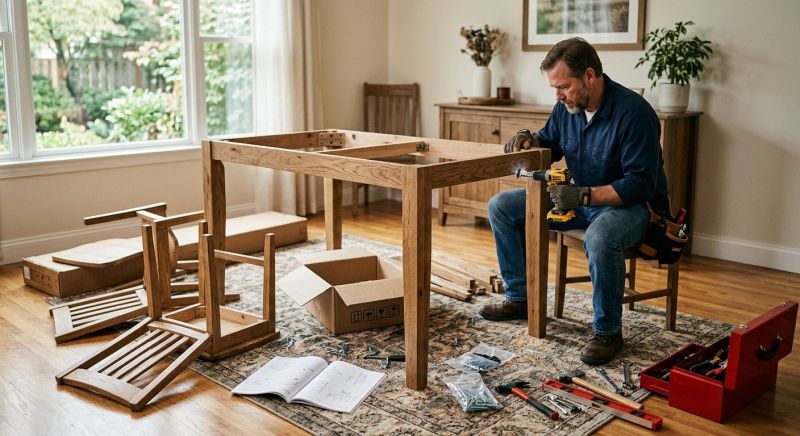 Conference Table Assembly in Denver, CO