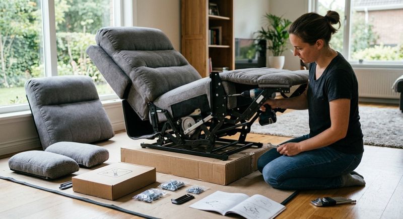 Couch Assembly in Overland Park, KS